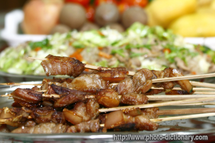 Barbecue - photo/picture definition - Barbecue word and phrase image