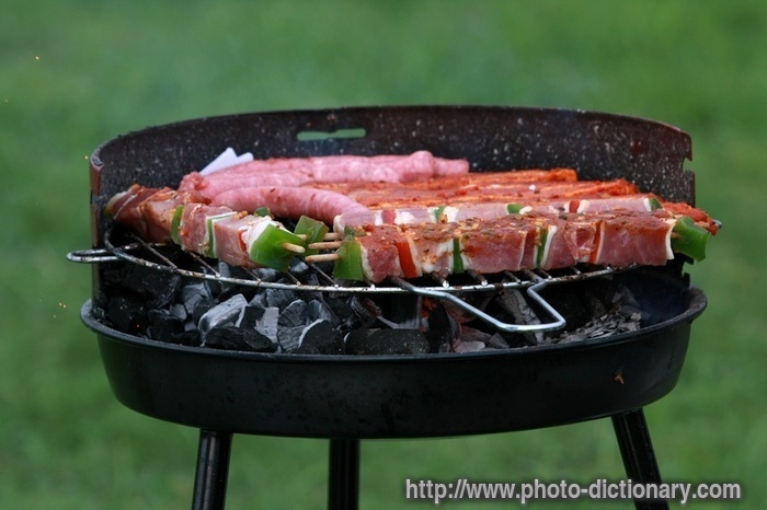 Barbecue - photo/picture definition at Photo Dictionary - Barbecue word