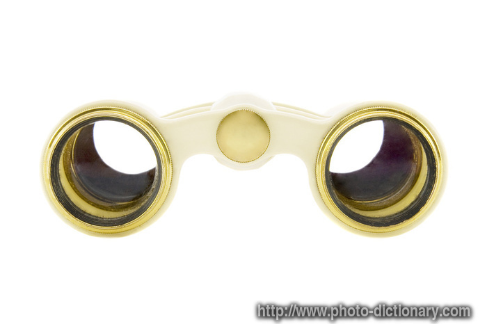 opera glasses - photo/picture definition - opera glasses word and phrase image