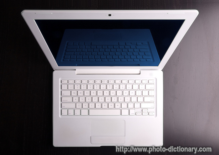 laptop - photo/picture definition - laptop word and phrase image