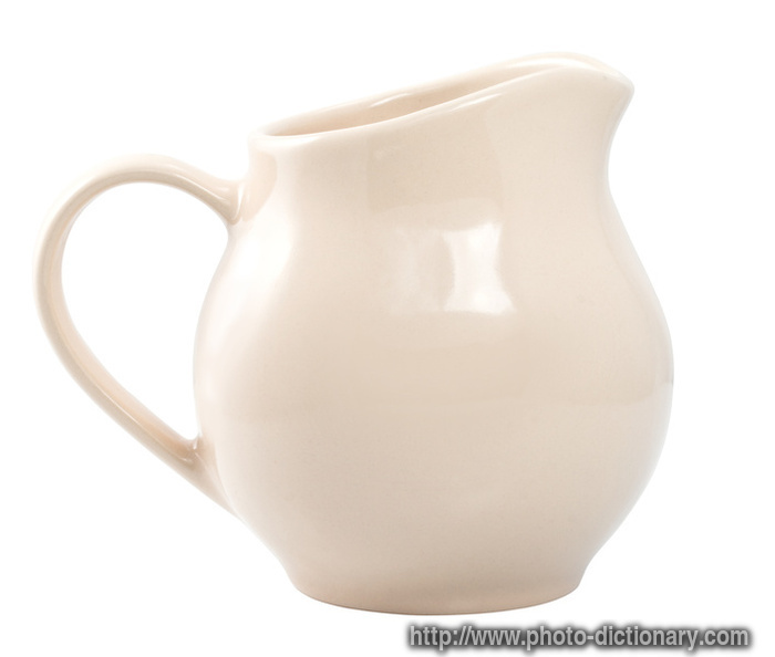 pitcher ceramics - photo/picture definition - pitcher ceramics word and phrase image
