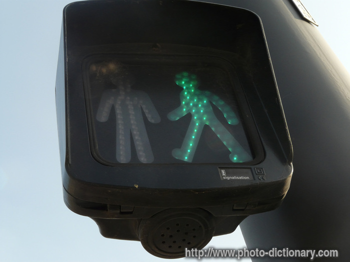green light - photo/picture definition - green light word and phrase image