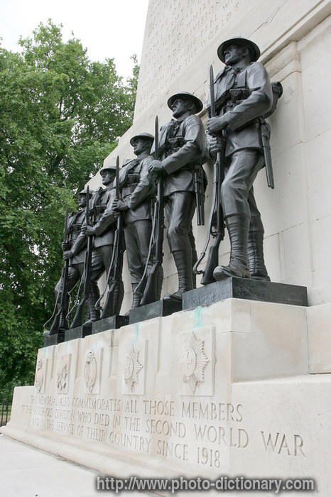 war memorial - photo/picture definition - war memorial word and phrase image