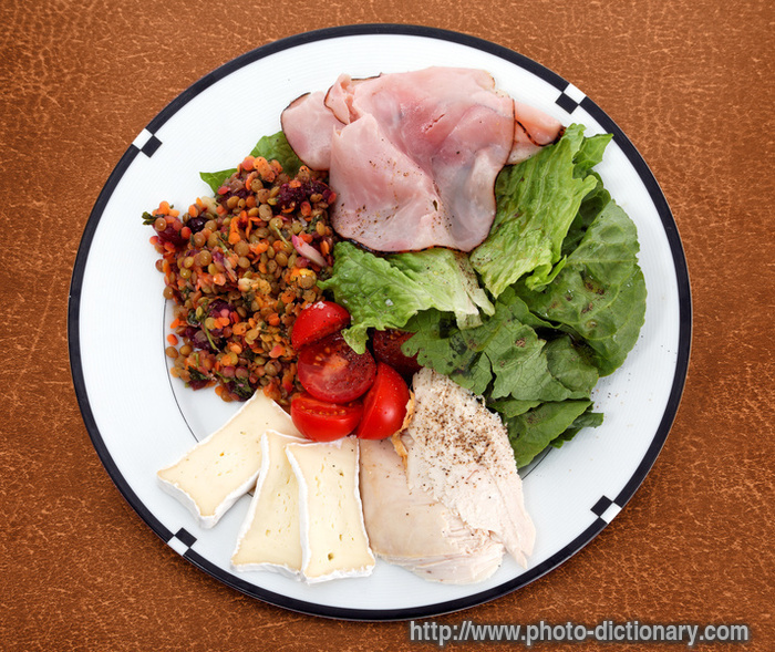 healthy meal  photo/picture definition  healthy meal word and phrase 