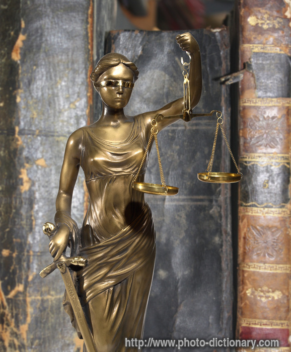 lady of justice - photo/picture definition - lady of justice word and phrase image