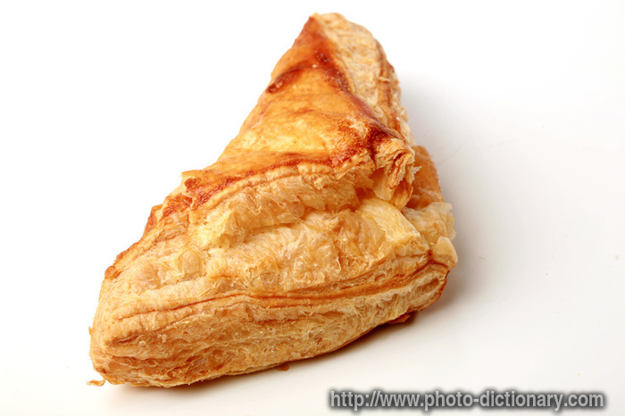 apple turnover - photo/picture definition - apple turnover word and phrase image