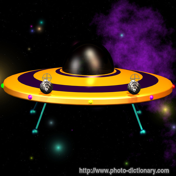 alien spaceship - photo/picture definition - alien spaceship word and phrase image