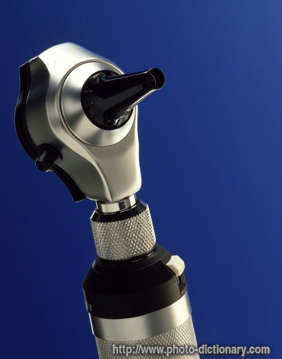 otoscope - photo/picture definition - otoscope word and phrase image