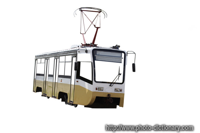 tramway - photo/picture definition - tramway word and phrase image