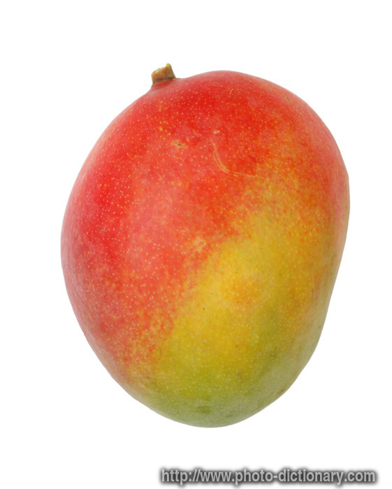 mango - photo/picture definition - mango word and phrase image
