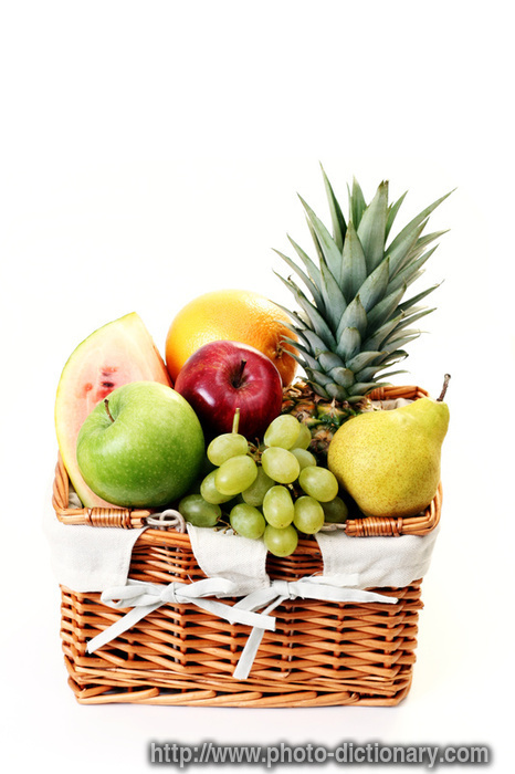 picnic basket - photo/picture definition - picnic basket word and phrase image