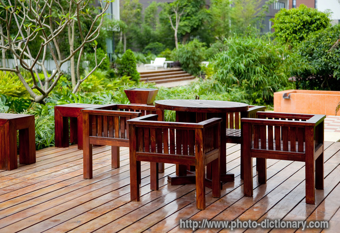 house patio - photo/picture definition at Photo Dictionary ...
