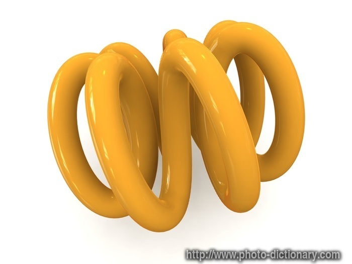 torus knot - photo/picture definition - torus knot word and phrase image