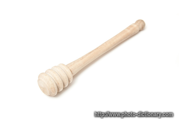 honey dipper - photo/picture definition - honey dipper word and phrase image