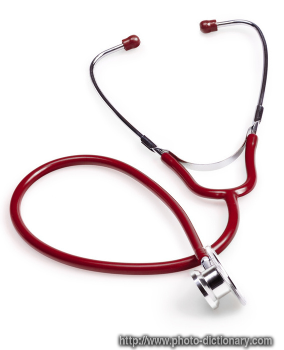 stethoscope - photo/picture definition - stethoscope word and phrase image