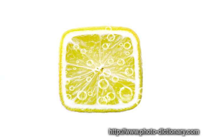 square lemon - photo/picture definition - square lemon word and phrase image