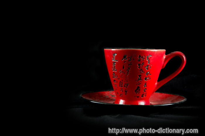 Chinese cup - photo/picture definition - Chinese cup word and phrase image