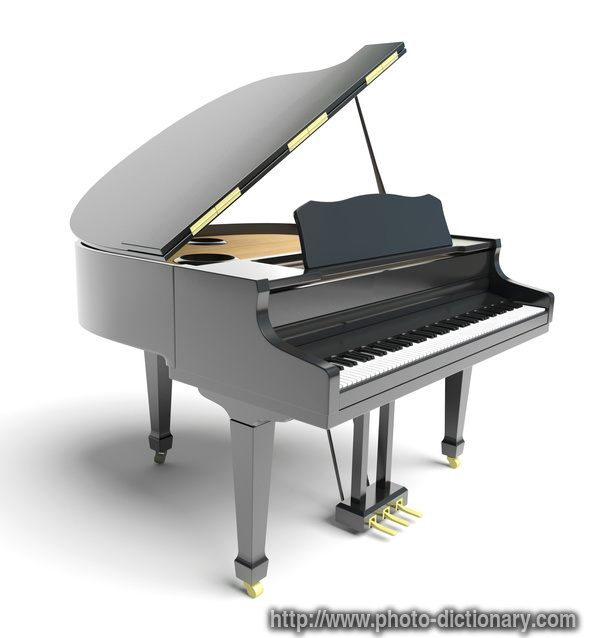 piano - photo/picture definition - piano word and phrase image