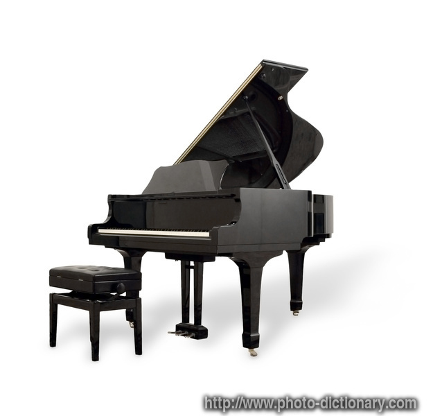 piano - photo/picture definition - piano word and phrase image