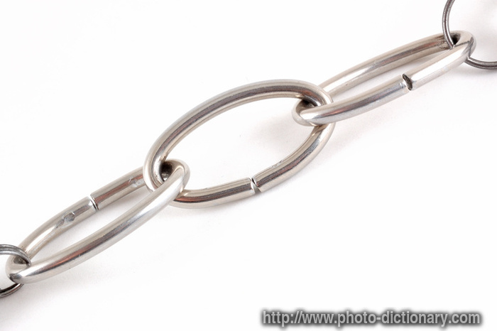 chain - photo/picture definition - chain word and phrase image