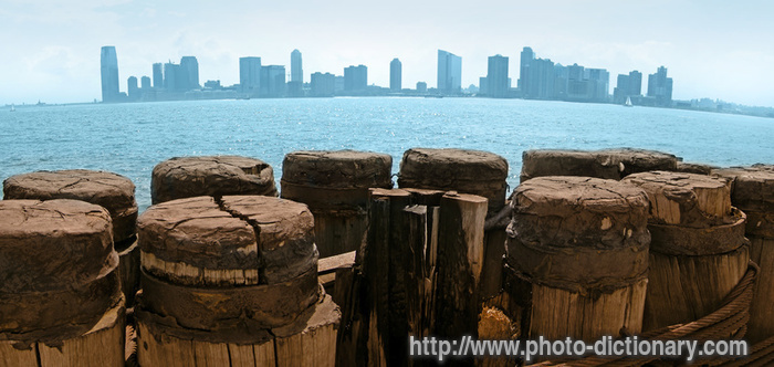 Jersey City - photo/picture definition - Jersey City word and phrase image