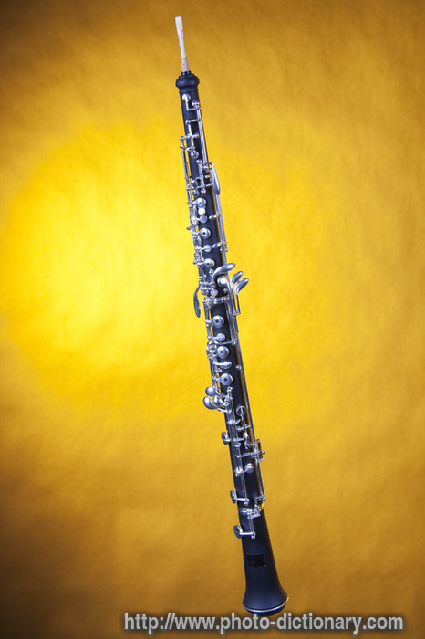 oboe - photo/picture definition - oboe word and phrase image