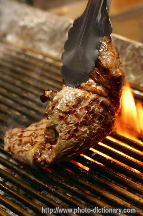 grill - photo/picture definition - grill word and phrase image