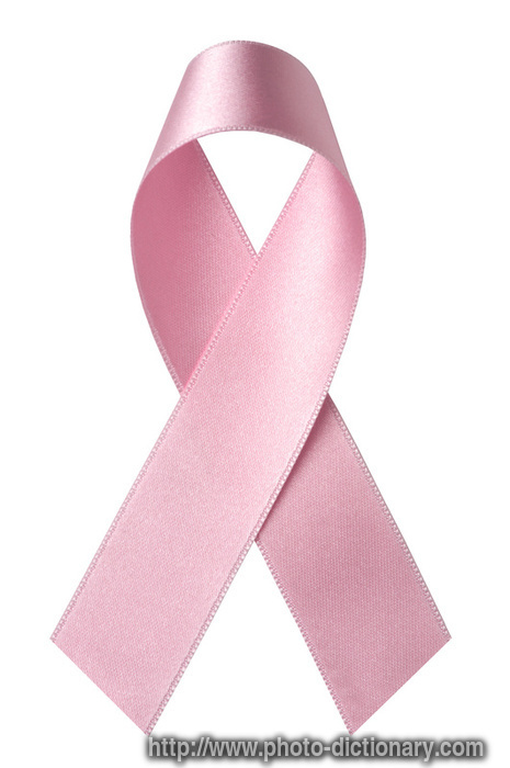 breast cancer ribbon - photo/picture definition - breast cancer ribbon word and phrase image