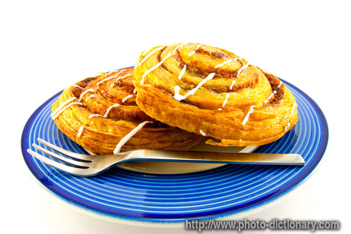 cinnamon buns - photo/picture definition - cinnamon buns word and phrase image