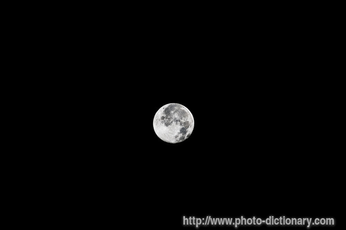full moon - photo/picture definition - full moon word and phrase image