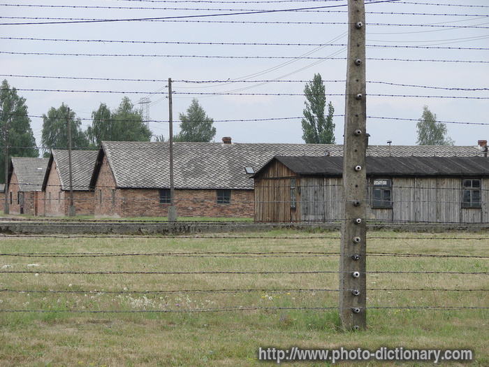 death camp - photo/picture definition - death camp word and phrase image