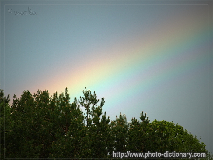 rainbow - photo/picture definition - rainbow word and phrase image
