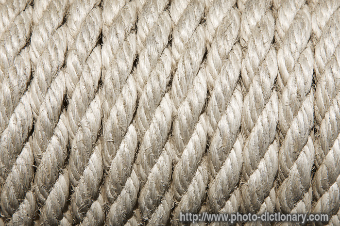 rope coil - photo/picture definition - rope coil word and phrase image