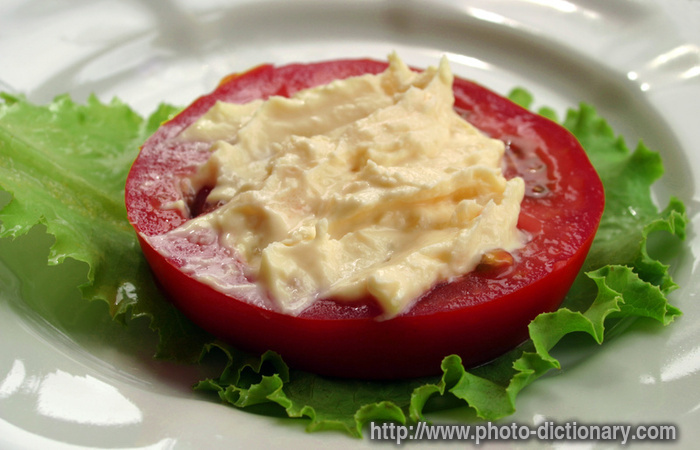 vegetarian starter - photo/picture definition - vegetarian starter word and phrase image