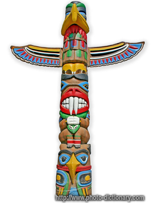 totem - photo/picture definition - totem word and phrase image