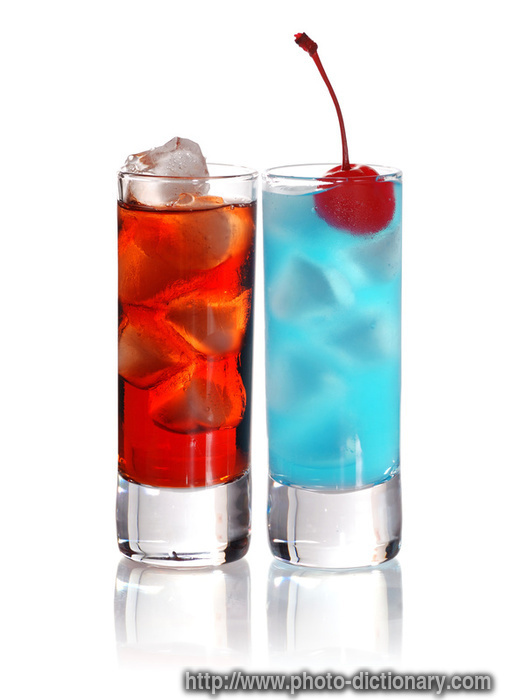 shot drinks - photo/picture definition - shot drinks word and phrase image