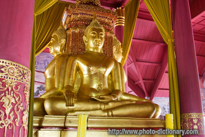 Buddha temple - photo/picture definition - Buddha temple word and phrase image
