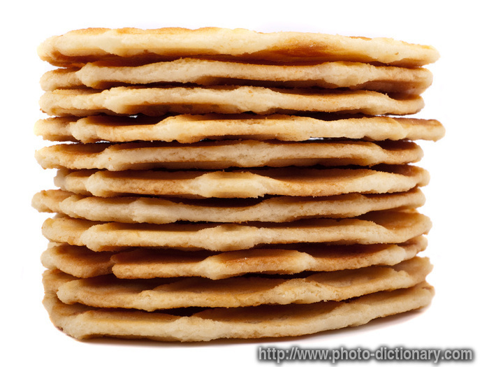 waffle cookies - photo/picture definition - waffle cookies word and phrase image