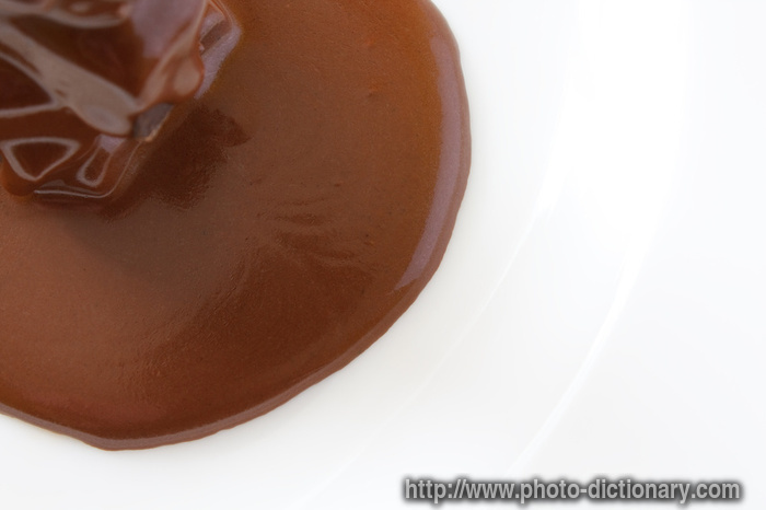 dark chocolate - photo/picture definition - dark chocolate word and phrase image