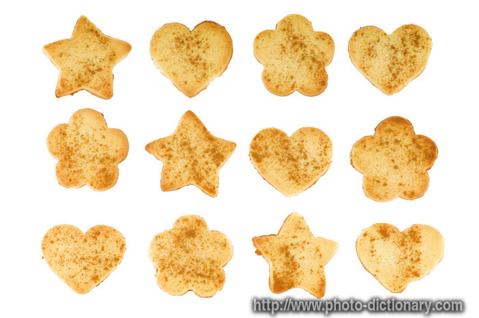 shortbread cookies - photo/picture definition - shortbread cookies word and phrase image