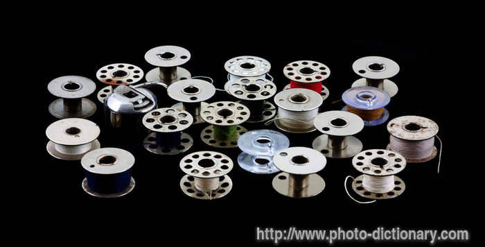 bobbins - photo/picture definition - bobbins word and phrase image