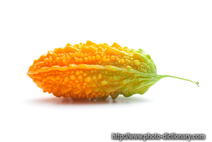 balsam pear - photo/picture definition - balsam pear word and phrase image