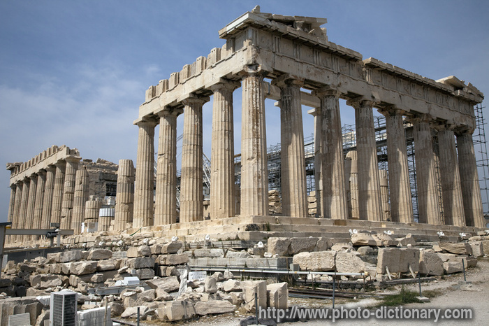 Parthenon - photo/picture definition - Parthenon word and phrase image