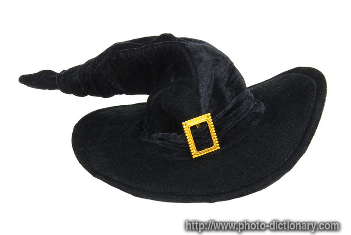 witch hat - photo/picture definition - witch hat word and phrase image