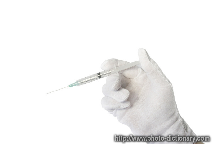 vaccine - photo/picture definition - vaccine word and phrase image