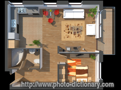 floor plan - photo/picture definition - floor plan word and phrase image