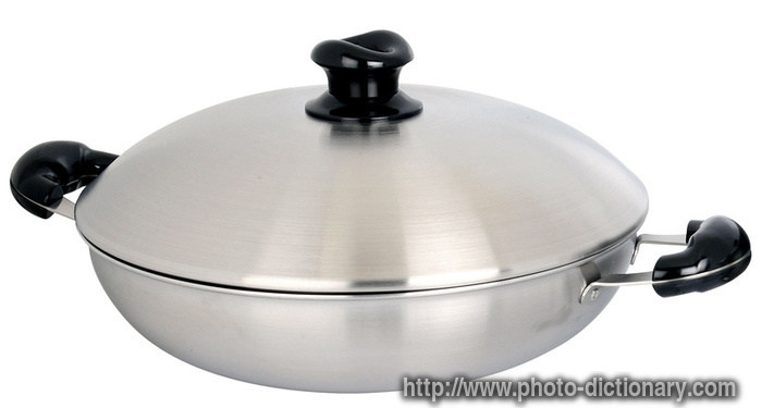 wok - photo/picture definition - wok word and phrase image