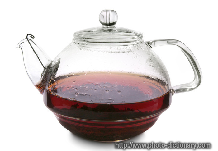 teapot - photo/picture definition - teapot word and phrase image
