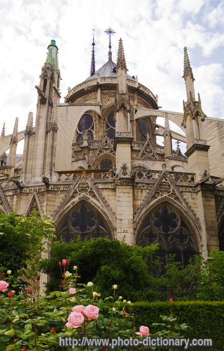 Notre Dame - photo/picture definition - Notre Dame word and phrase image