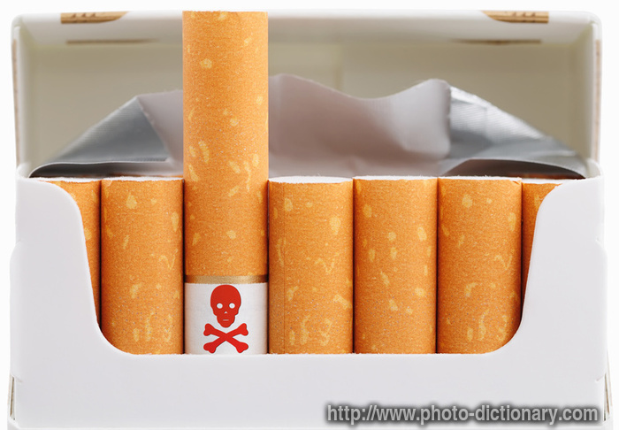 cigarette packet - photo/picture definition - cigarette packet word and phrase image